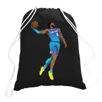 Miles Bridges Dunk Drawstring Bags | Artistshot