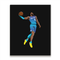 Miles Bridges Dunk Metal Print Vertical | Artistshot