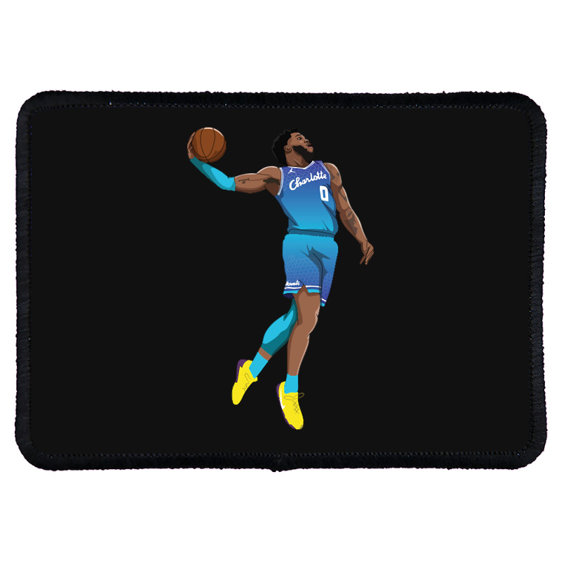 Miles Bridges Dunk Rectangle Patch | Artistshot