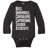 The Order Of This Thing Of Ours 2 - A Mulberry Mobsters Long Sleeve Baby Bodysuit | Artistshot