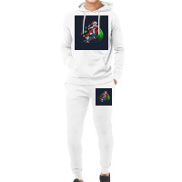 Skateboarding Santa Claus Hoodie & Jogger Set | Artistshot