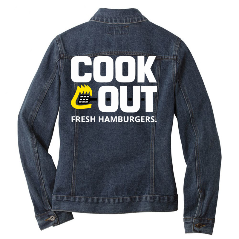 Cookout Ladies Denim Jacket by senkovdenairp | Artistshot