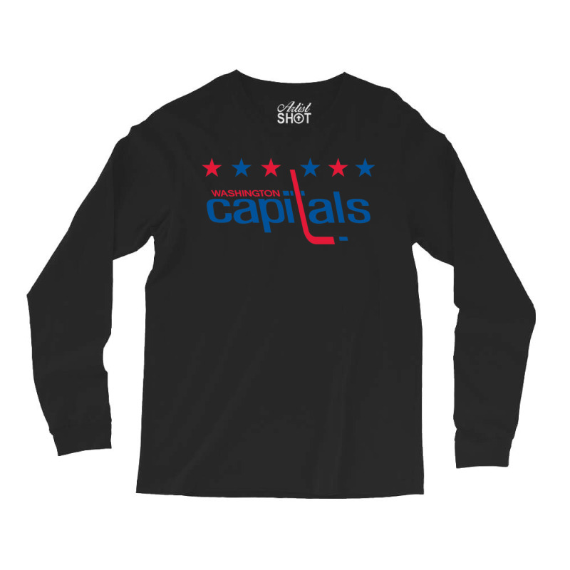 Capitals Merch Long Sleeve Shirts by SoniaAlt | Artistshot