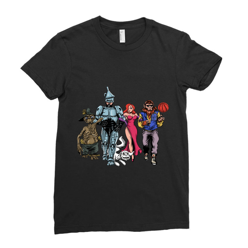 The Wizard Of 80s Ladies Fitted T-Shirt by Pannell Quintero | Artistshot