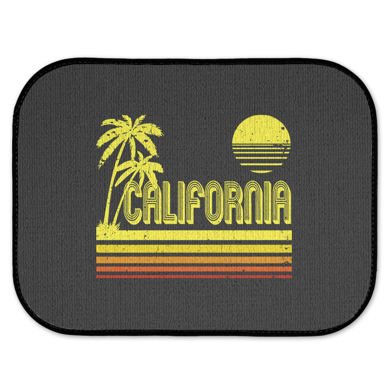 Vintage California (distressed Look) (2) Rear Car Mat | Artistshot