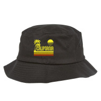 Vintage California (distressed Look) (2) Bucket Hat | Artistshot