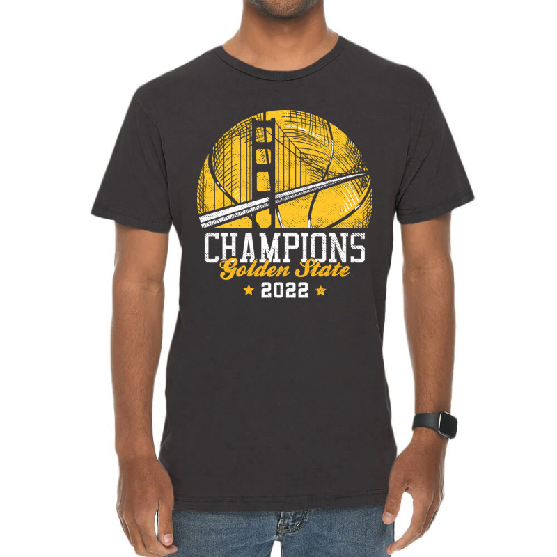 Champions 2022 Golden State Basketball Men Women Warriors Vintage T-shirt | Artistshot