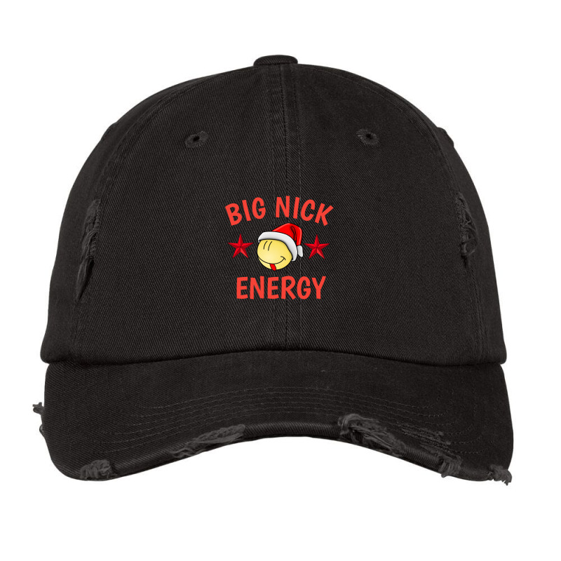 The Best Big Nick Energy Funny Christmas Vintage Cap | Artistshot