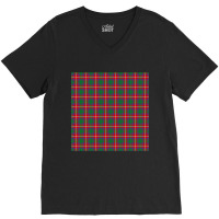 Hopkirk Plaid Tartan Scottish V-neck Tee | Artistshot