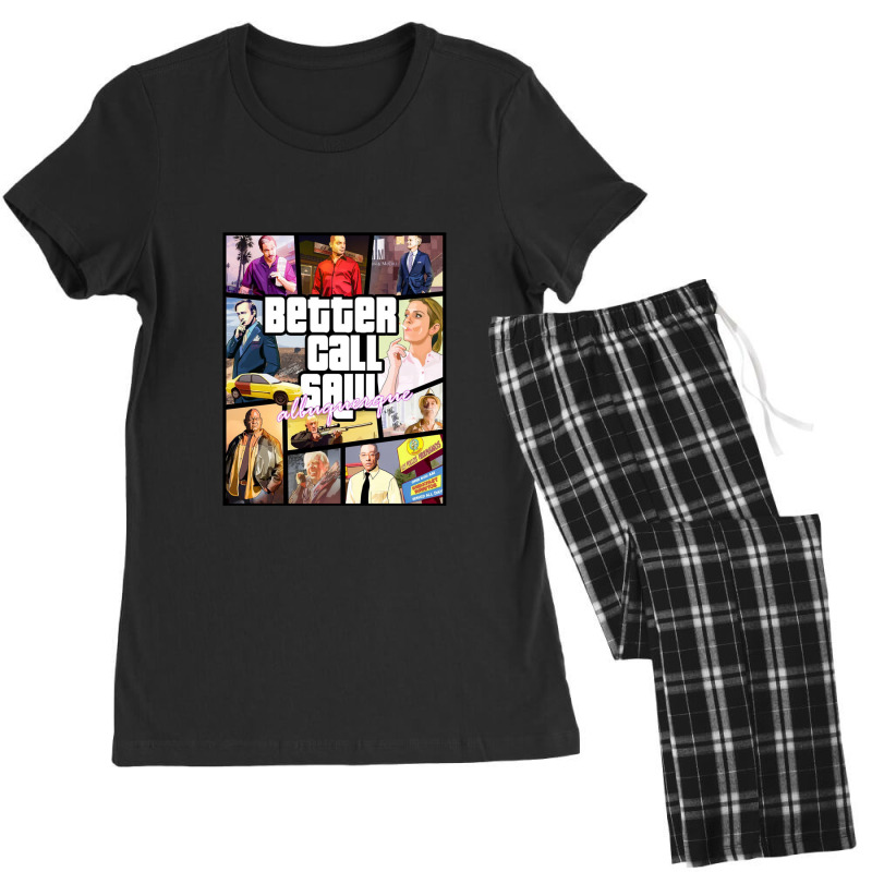 Grand Better Theft Call Auto Saul Women's Pajamas Set by MichaelSchales | Artistshot