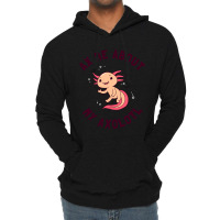 Ax Me About My Axolotl Lightweight Hoodie | Artistshot