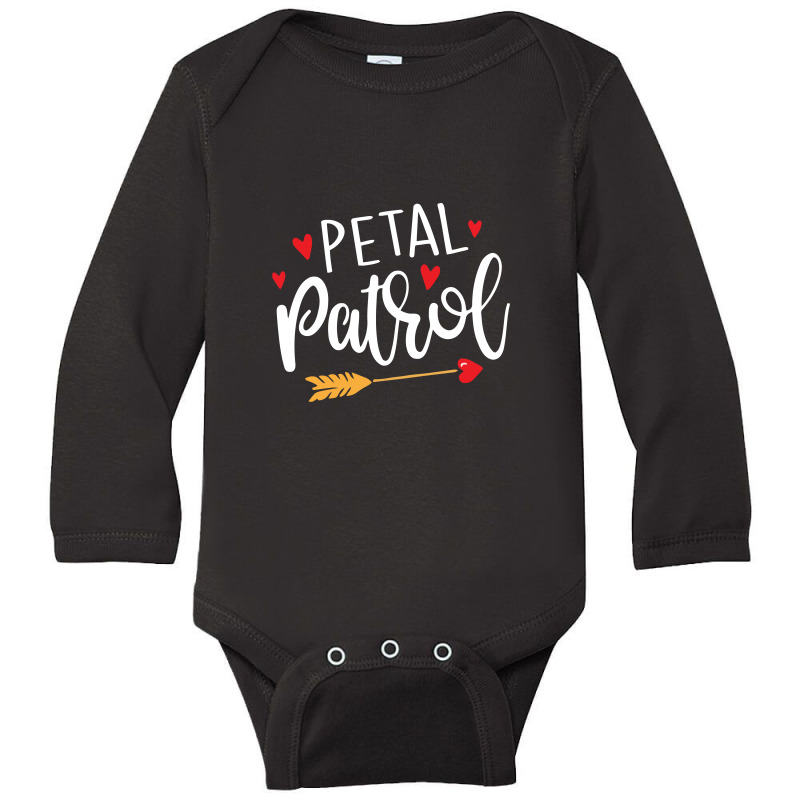 Petal Patrol Long Sleeve Baby Bodysuit by bakarjenggotan | Artistshot