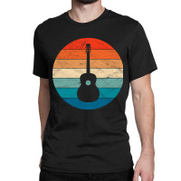 Vintage Retro Acoustic Guitar Classic T-shirt | Artistshot