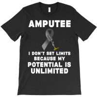 Amputee Humor Potential Leg Arm Recovery T-shirt | Artistshot