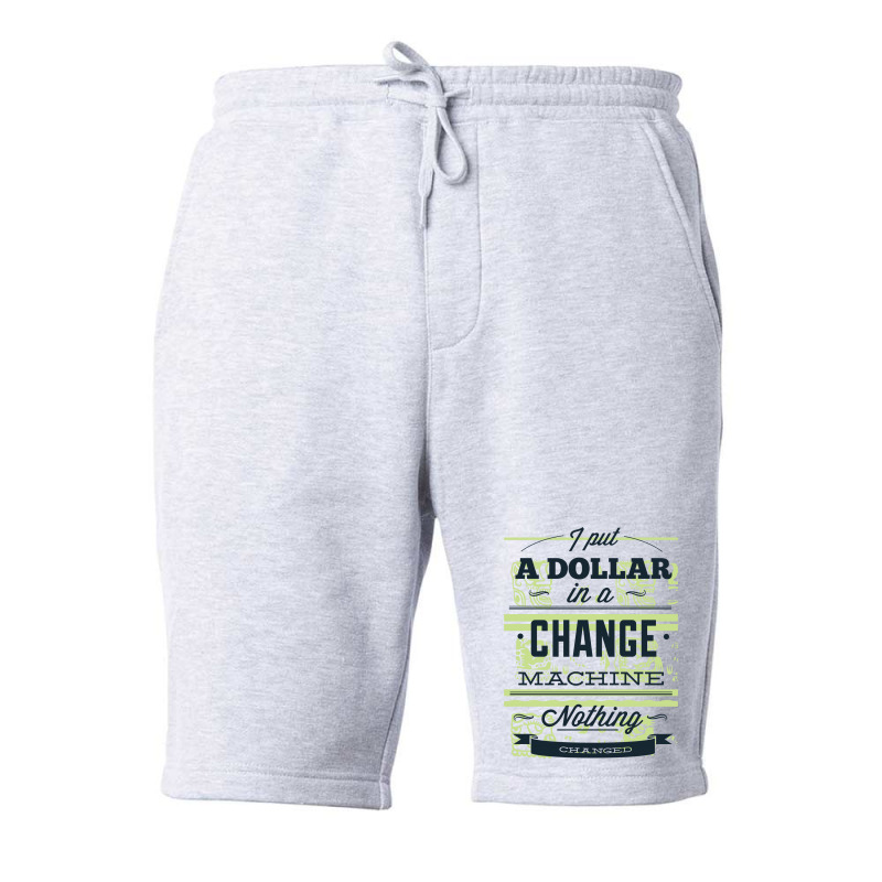 Change Machine Fleece Short | Artistshot