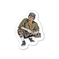 Vintage Gangster Vintage Illustration Sticker | Artistshot