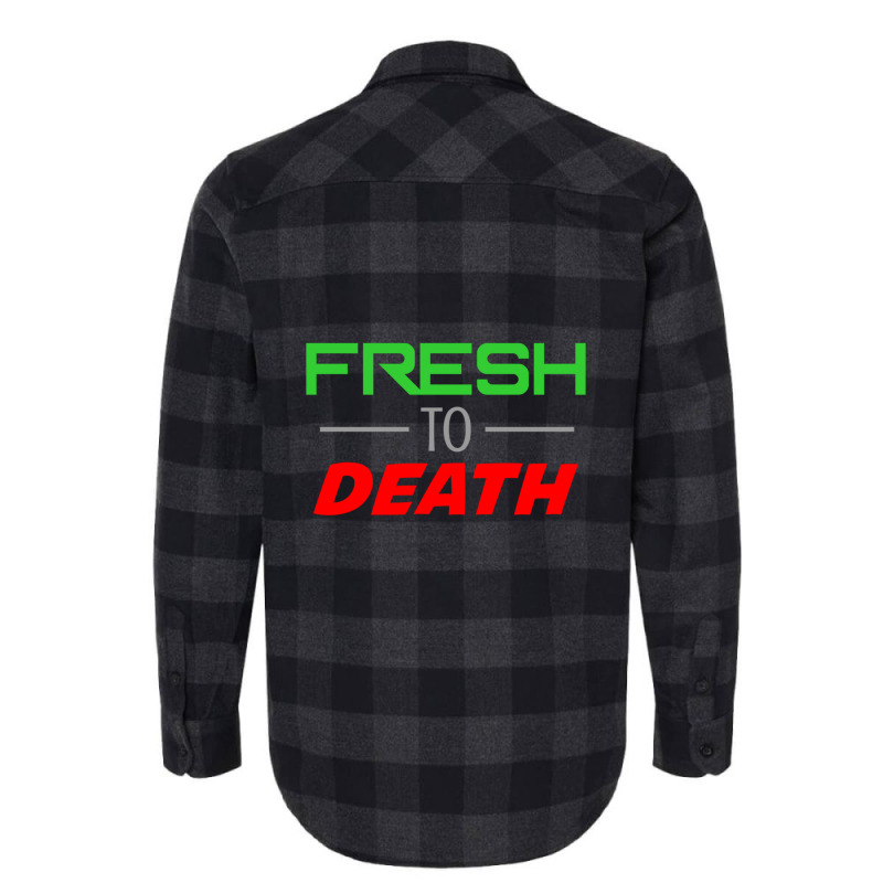 Jersey Shore - Fresh To Death Flannel Shirt | Artistshot