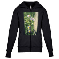 Porch Rail Aster Youth Zipper Hoodie | Artistshot