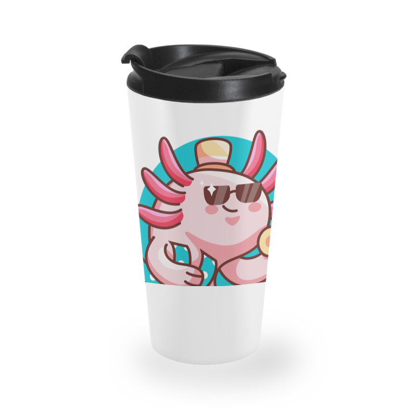 Axolotl Axolotl Fish Axolotl Pun Axolotl Lover Funny Axolotl Cute Axol Travel Mug | Artistshot