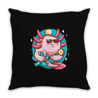 Axolotl Axolotl Fish Axolotl Pun Axolotl Lover Funny Axolotl Cute Axol Throw Pillow | Artistshot