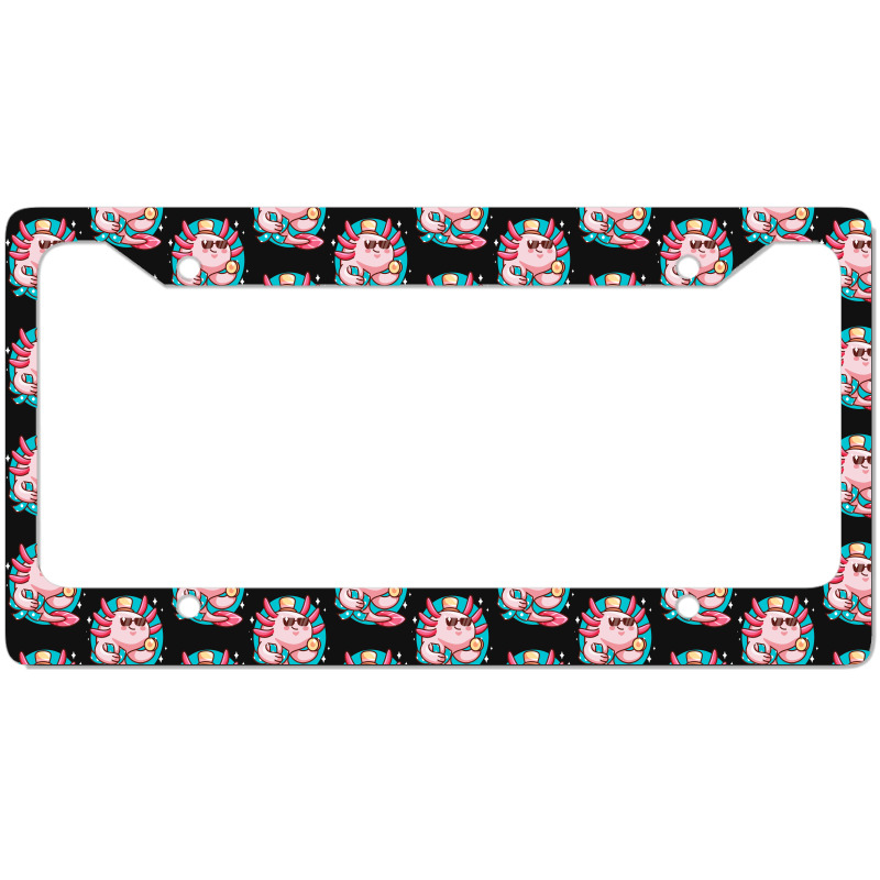 Axolotl Axolotl Fish Axolotl Pun Axolotl Lover Funny Axolotl Cute Axol License Plate Frame | Artistshot