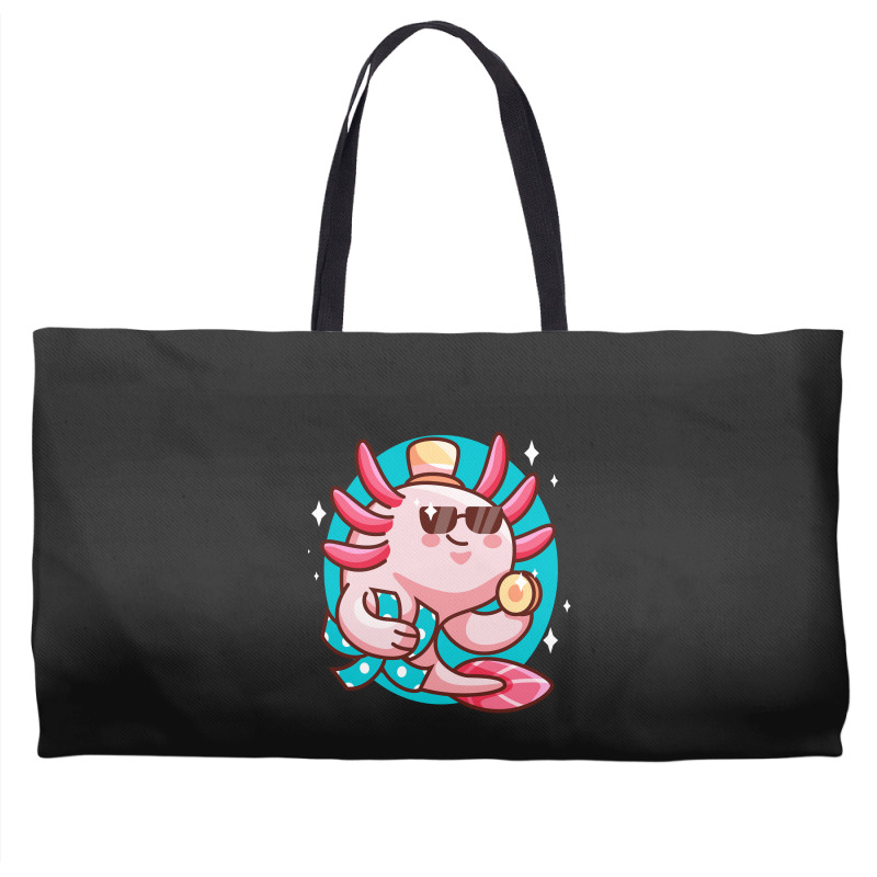 Axolotl Axolotl Fish Axolotl Pun Axolotl Lover Funny Axolotl Cute Axol Weekender Totes | Artistshot