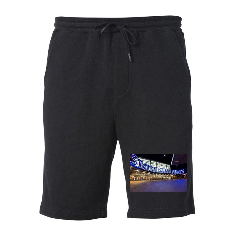 Staten Island Ferry Fleece Short by greggjvandervor | Artistshot