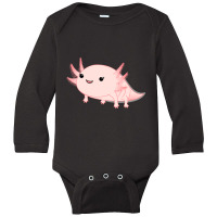 Axolotl Baby Kawaii Long Sleeve Baby Bodysuit | Artistshot