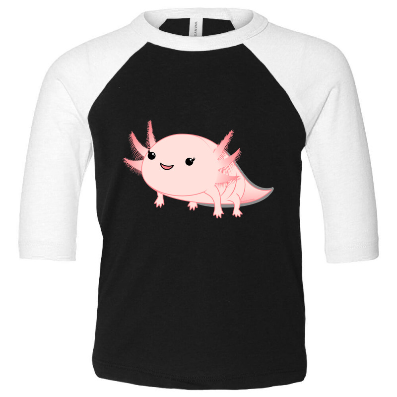 Axolotl Baby Kawaii Toddler 3/4 Sleeve Tee | Artistshot