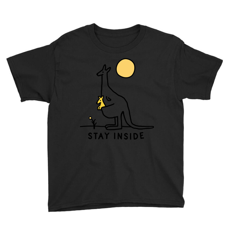 Stay Inside Youth Tee by greggjvandervor | Artistshot