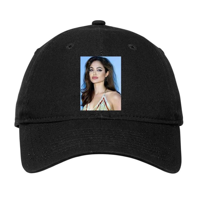 Angelina Jolie - Album Adjustable Cap by MichaelVictory | Artistshot