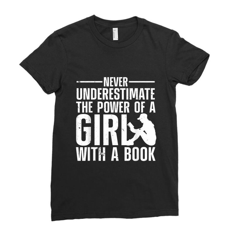 Funny Reading For Women Girls Bookworm Novel Book Lover Ladies Fitted T-Shirt by RobertRayColton | Artistshot