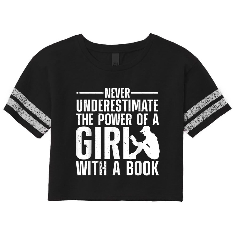 Funny Reading For Women Girls Bookworm Novel Book Lover Scorecard Crop Tee by RobertRayColton | Artistshot