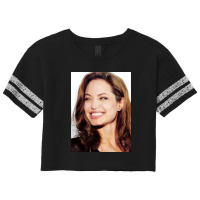 Angelina Jolie - Smile Scorecard Crop Tee | Artistshot