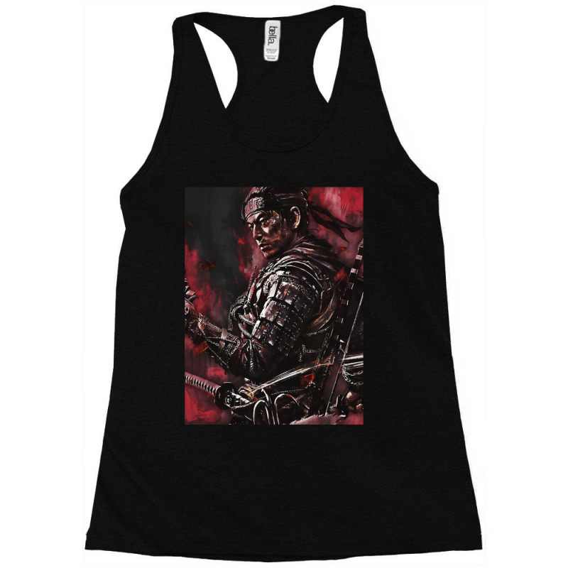 Ghost Of Tsushima Gaming Samurai Anime Movie Film Brava Warriors Racerback Tank by KathrynHabstritt | Artistshot