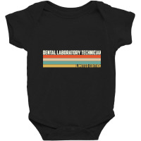 Retro Dental Lab Technician Limited Edition Baby Bodysuit | Artistshot