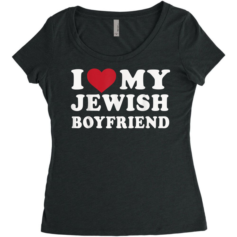 I Love My Latina Boyfriend, I Heart My Latina Boyfriend T Shirt Women's Triblend Scoop T-shirt by lavenakf44f | Artistshot