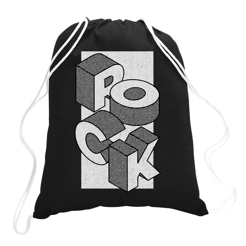 Rock On-zmtsn Drawstring Bags | Artistshot