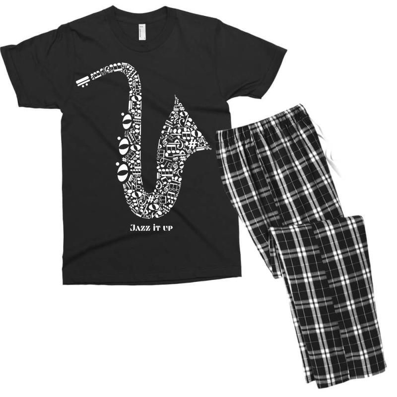 Jazz It Up Men's T-shirt Pajama Set | Artistshot