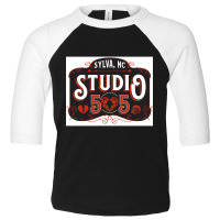 Studio 505 Heart And Skull Toddler 3/4 Sleeve Tee | Artistshot