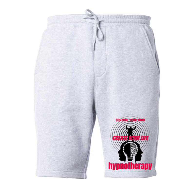 Control Your Mind Create Your Life Hypnotherapy Fleece Short by senkovdenairp | Artistshot