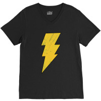 Lightning Bolt V-neck Tee | Artistshot