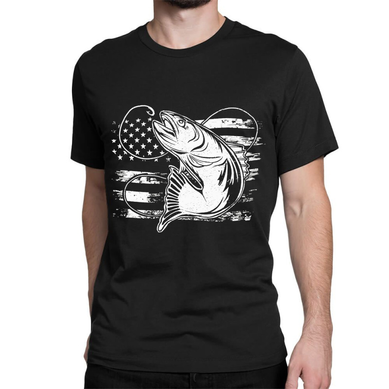 Amercian Fishing Classic T-shirt | Artistshot