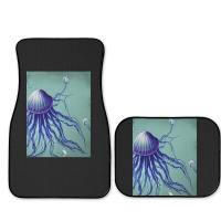 Jellyfish Artwork Digitalart Full Set Car Mats | Artistshot