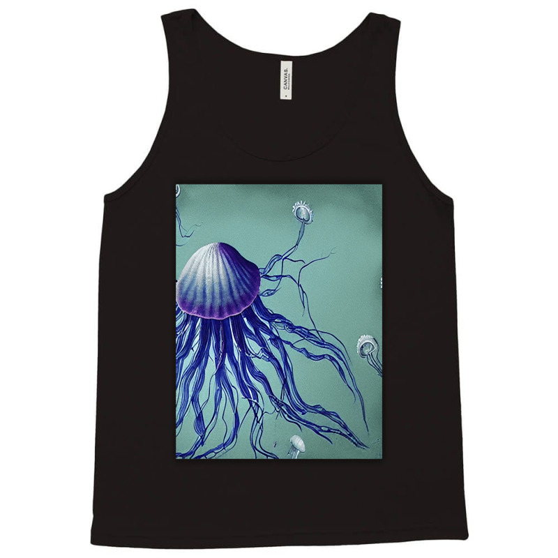 Jellyfish Artwork Digitalart Tank Top | Artistshot