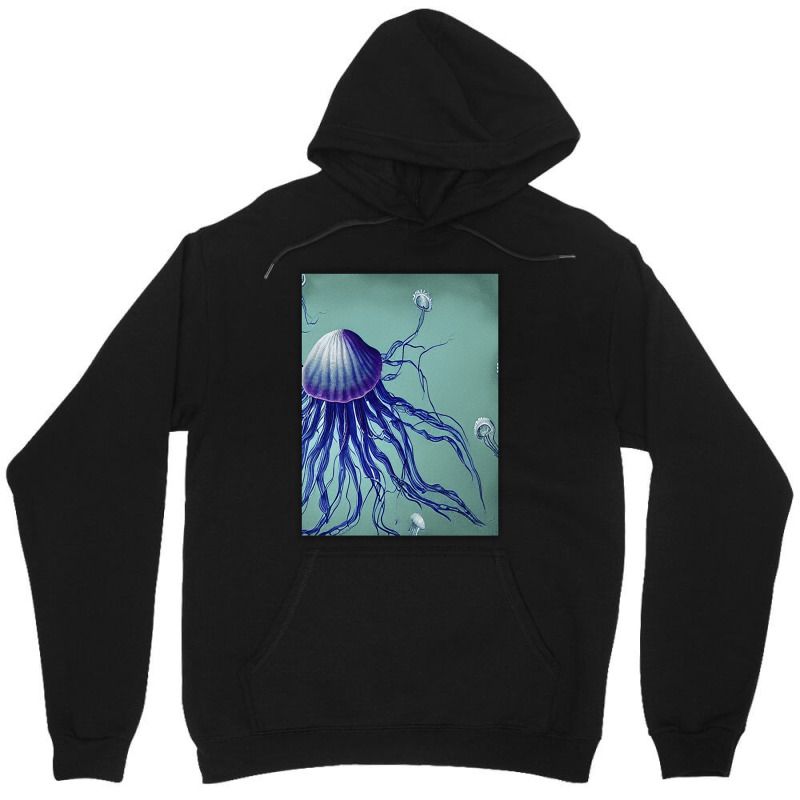 Jellyfish Artwork Digitalart Unisex Hoodie | Artistshot