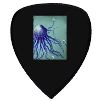 Jellyfish Artwork Digitalart Shield S Patch | Artistshot