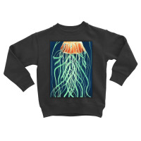 Jellyfish Artwork Ocean Toddler Sweatshirt | Artistshot