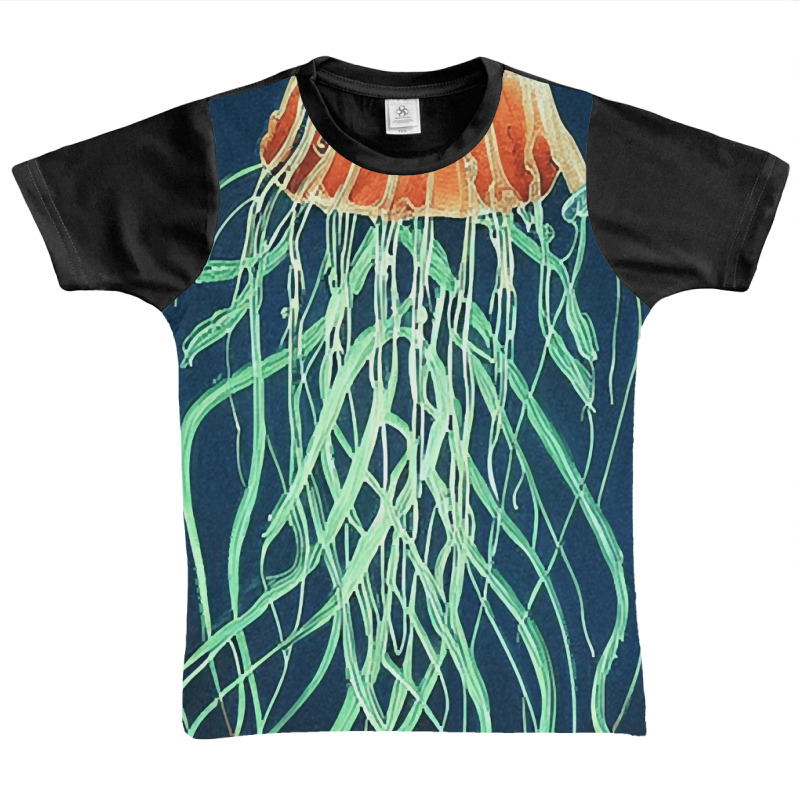 Jellyfish Artwork Ocean Graphic Youth T-shirt | Artistshot