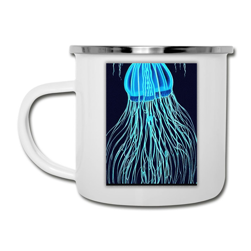 Jellyfish Artwork Sea Camper Cup | Artistshot